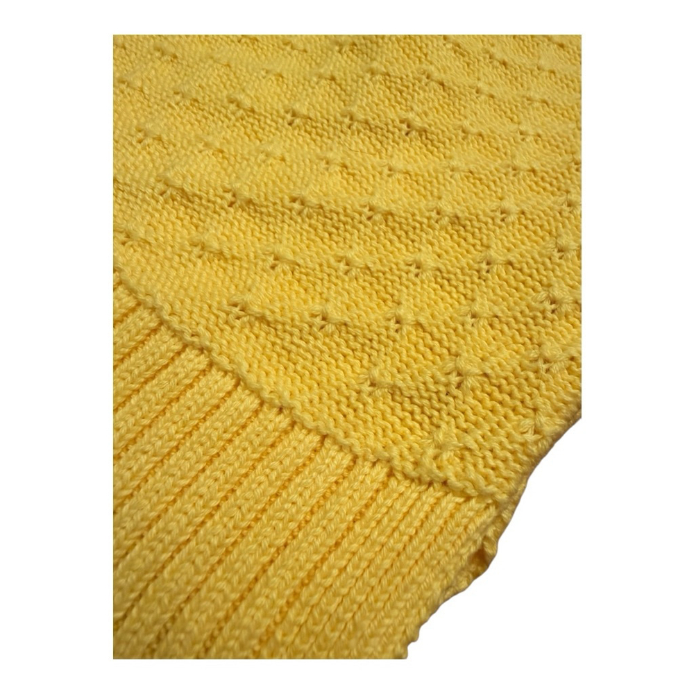 Talbots Yellow Petite Crew Neck Sweater SP - Picture 6 of 8
